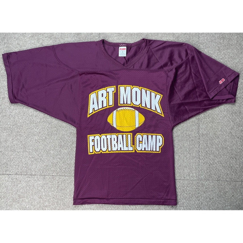Jesco Washington Redskins Art Monk Vintage Football Camp‎ Football Jersey Size S